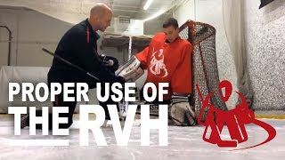 Goalcrease Tutorial on Proper Use of the RVH or Post Lean [upl. by Enilada]