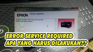 CARA MUDAH SELESAIKAN PRINTER ESPON L5290 ERROR SERVICE REQUIRED  BANGGALA [upl. by Atkins721]