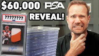 60000 Blind PSA Grading Reveal 🙆 [upl. by Hardin]