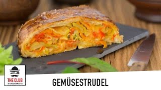 Unser Gemüsestrudel  theclubch  Rezept 96 [upl. by Anurb]