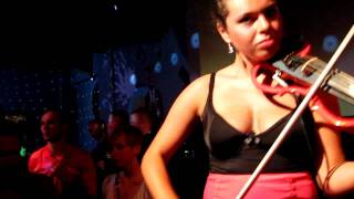 JOANNA KRZYSKOW D  JO Violinist Hunters Club Warsaw Candy Andy Party [upl. by Eniamrahs505]