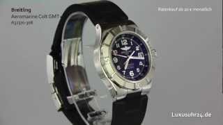 Breitling Aeromarine Colt GMT A32370308 Luxusuhr24 Ratenkauf ab 20 EuroMonat [upl. by Ynnaffit]