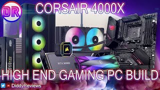 High End Gaming PC Build  Corsair 4000X [upl. by Nicolle]