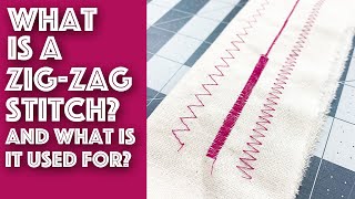 What is a Zig Zag Stitch and What Is It Used For  Sew Anastasia [upl. by Lacie213]