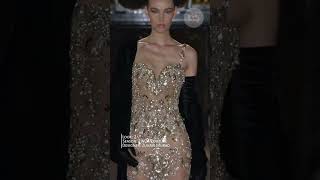 ZUHAIR MURAD  Look 2  FW24 Couture  Quick Looks fashion fashionshow hautecouture [upl. by Crissie]