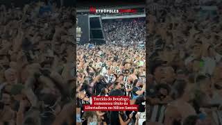 Veja a a torcida do Botafogo comemorando título da Libertadores no Nilton Santos [upl. by Lorimer236]