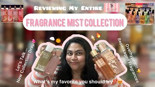 VICTORIA SECRET FRAGRANCE MIST COLLECTION💖Everything u need to knowNewLaunchFavoritesOverhyped🤫 [upl. by Ogeid]