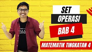 ULANGKAJI Matematik SPM KSSM Bab 4  Operasi Set Part 3  Tingkatan 4 [upl. by Broek]