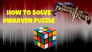 Borderlands 2  Tiny Tinas DLC How to Solve Dwarven Puzzle [upl. by Amyas285]