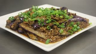 How to Make Eggplants with Garlic Sauce （鱼香茄子 SemiAuthentic [upl. by Leahcim]