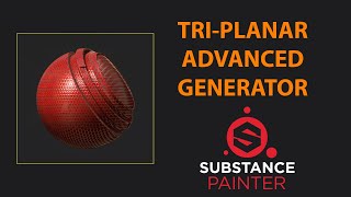 Learn Tri planar Advanced Generator  Substance Painter Tutorial for Beginners Part 1 [upl. by Uriia]