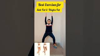 Thighs amp Side Fatloss Burner Exercises 🔥🔥 [upl. by Mcclain847]