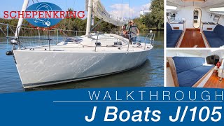 J105 for sale  Yacht Walkthrough   Schepenkring Lelystad  4K [upl. by Essilrahc]