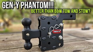 The GENY Phantom Hitch Better than the BampW Tow and Stow GM MultiPro Tailgate Compatible [upl. by Abih]