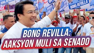 Bong Revilla Aaksyon Muli Sa Senado [upl. by Kcirrem]