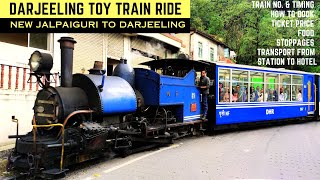 Darjeeling Toy Train  NJP to Darjeeling By Toy Train Full Journey  Ticket Booking Price Timings [upl. by Irat475]