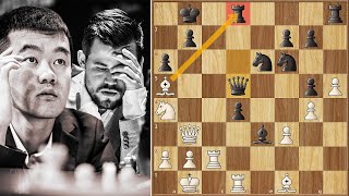 Magnus Carlsen vs Ding Liren  Grenke Chess Classic 2024 [upl. by Enomahs]