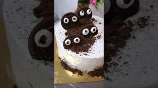 Oreo biscuit cake Oreocake birtdaycake cakeshort short viral [upl. by Brock]