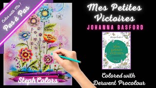 Colorions ensemble quotMes Petites Victoiresquot de Johanna Basford [upl. by Wrench]