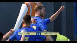 FIFA 21EPA Winners League Round of 16 Italy 40 Sweden Uruguay 2024 [upl. by Refotsirhc]