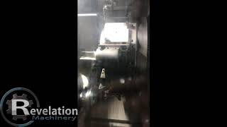 DMG MORI NLX2500700 CNC LATHE 2018 CHIP CONVEYOR LIVE TOOLING [upl. by Leuqar]