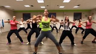 Great Zumba Dance Workout For Beginners Step By Step [upl. by Llimaj]