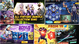 ALL YINYANG BUNDLE COLLECTION RING EVENT  NEXT BOOYAH PASS SEASON DELUXE CRATE BOX REWARDS REVIEW [upl. by Bernice822]