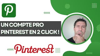 Comment créer un compte Pinterest professionnel facilement en 2 clicks 🎯 [upl. by Casilde788]