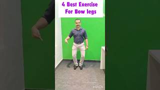 4 Best Exercise For Bow Legs Genu Varum [upl. by Ainahpets824]