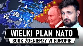 Plan NATO na 800 tysięcy żołnierzy kontra Rosja [upl. by Emil]