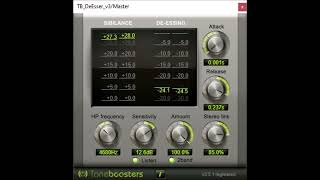 TB DeEsser by Tone Boosters [upl. by Ahsuatan638]