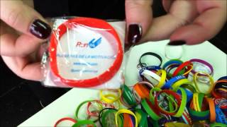 pulseras de silicona personalizadas [upl. by Olenolin]