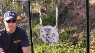 How To Hang A Steel Target  The Cheap and Easy Way AR 500 [upl. by Joanie947]