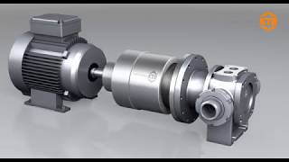 MINEXS Magnetic coupling assembly  disassembly  KTR Systems [upl. by Retniw]