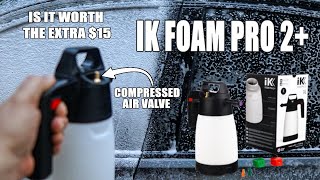 IK Foam Pro 2  Compressed Air Valve  Review amp Testing  Car Wash Tips [upl. by Hogen]