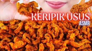 ASMR KERIPIK USUS PEDAS GURIH GURIH NYOI😋  ASMR INDONESIA [upl. by Ilahsiav587]