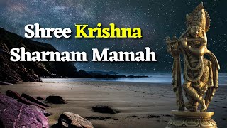 Powerful Krishna Mantra for Success  Shree Krishna Sharnam Mamah  1008 Times [upl. by Borroff352]