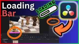 Davinci Resolve Loading Bar  Step By Step Guide [upl. by Huber]