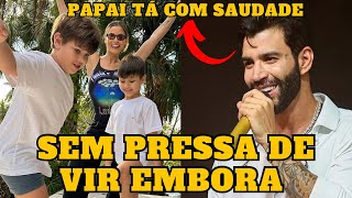 Andressa Suita CURTE Miami com os filhos e tem AJUDA especial e Gusttavo Lima só na SAUDADE [upl. by Anida]