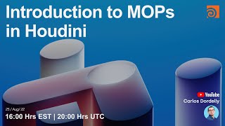 Introduction to MOPs in Houdini  Live [upl. by Relyt125]