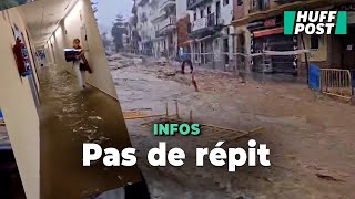 L’Espagne à nouveau sous l’eau deux semaines après des inondations dévastatrices [upl. by Giesecke]