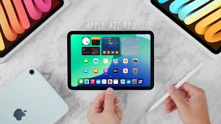 NEW iPad Mini 7 Unboxing amp Setup  BLUE [upl. by Oderfliw]