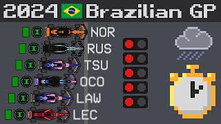 2024 Brazilian Grand Prix Timelapse [upl. by Nayllij]