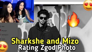 SHARKSHE amp MIZO REACTION ON ZGOD PHOTO 🔥 RATING ZGOD PHOTO ⭐ [upl. by Mishaan]