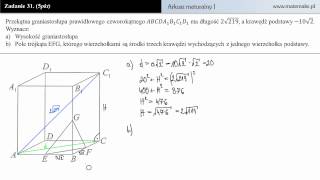 Zadanie 31  Próbny arkusz maturalny P1 poziom podstawowy [upl. by Dyl]