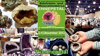 Ennepetal 30Internationale Edelstein und Mineralienbörse 2112013 TVennepetal [upl. by Lesly322]