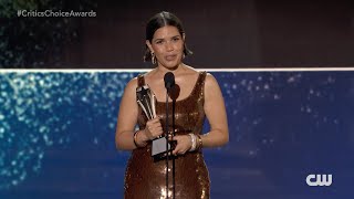 Critics Choice Awards  SeeHer Awards  America Ferrera [upl. by Rollet]