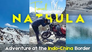 EAST SIKKIM Tour 🛵 NATHULA PASS  CHANGU LAKE Tsomgo Lake  Gangtok to INDIA  CHINA Border 🇮🇳🇨🇳 [upl. by Filmore]