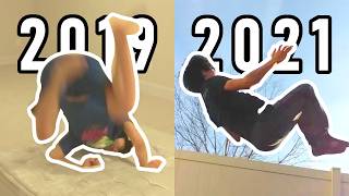 2 Year Backflip Progression [upl. by Sair]