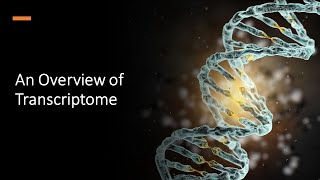 An Overview of Transcriptome [upl. by Atsyrk]